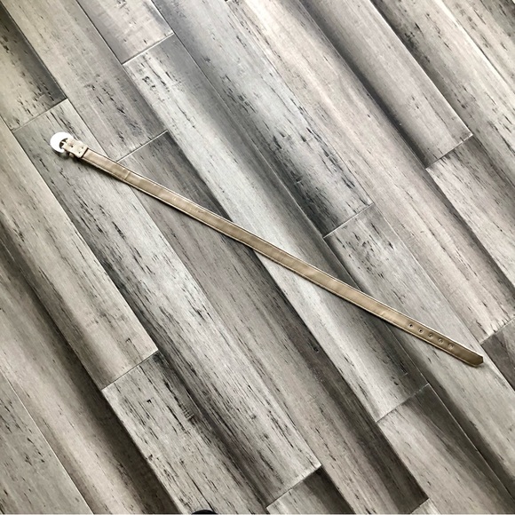 ❤️ LAST DAY Vintage 70s Khaki Knit Belt with Lucite Buckle - Picture 8 of 8